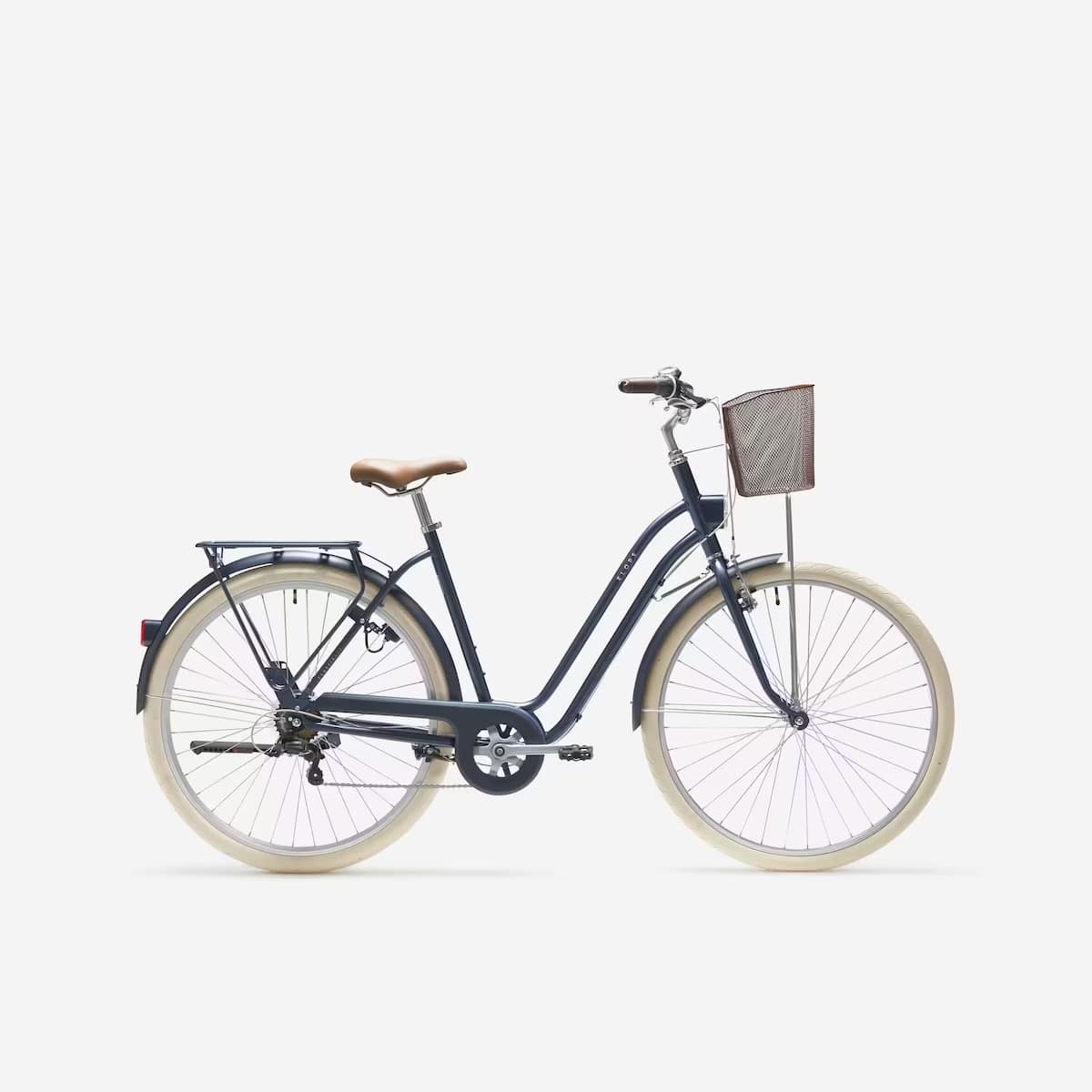 Vélo De Ville Dreamer Pour Femme – Cadre 18 Pouces, 1 Ou 6 Vitesses, Avec Panier, Porte-bagages Et éclairage