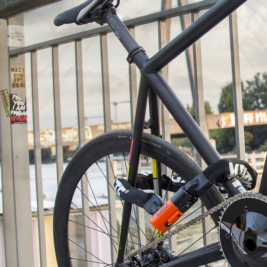 Les chaînes sont parmi les meilleurs antivols vélo
