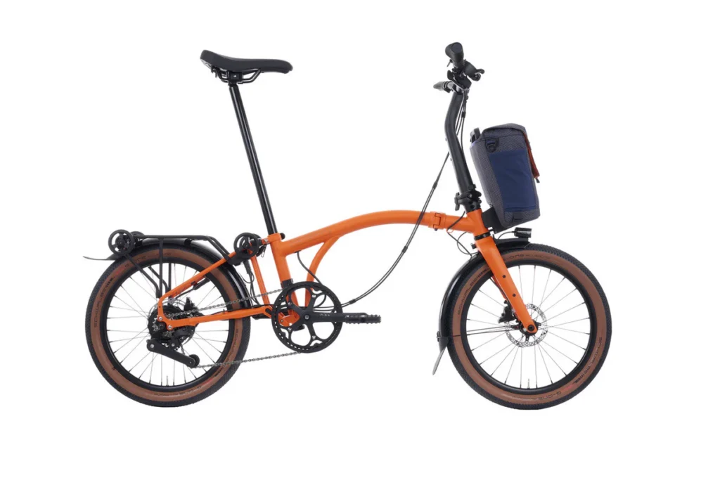 Brompton Electric G Line en finition Adventure Orange