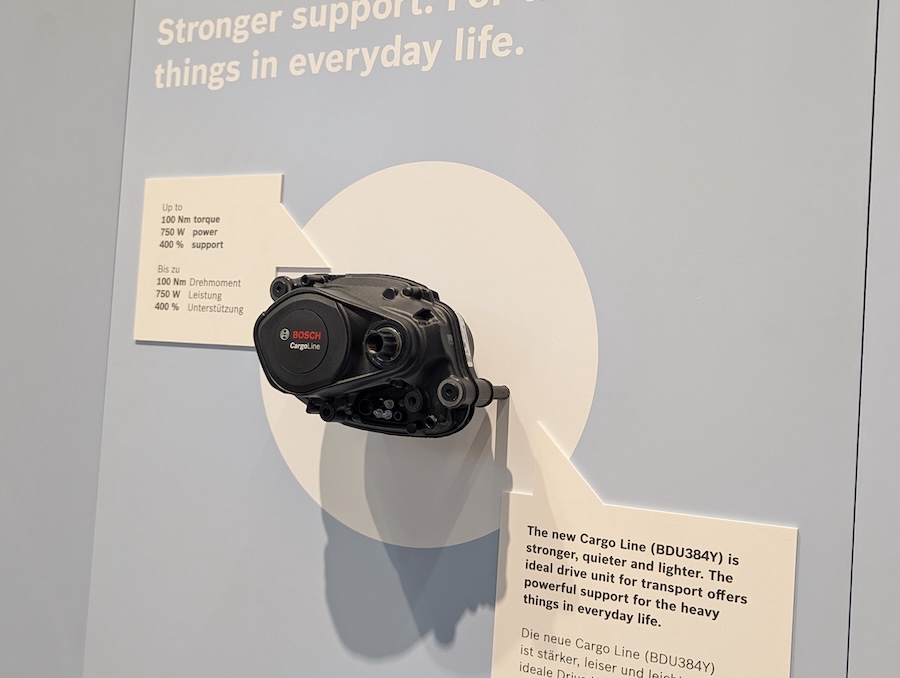 Le nouveau Moteur Bosch Cargo Line révélé à l'Eurobike 2025
