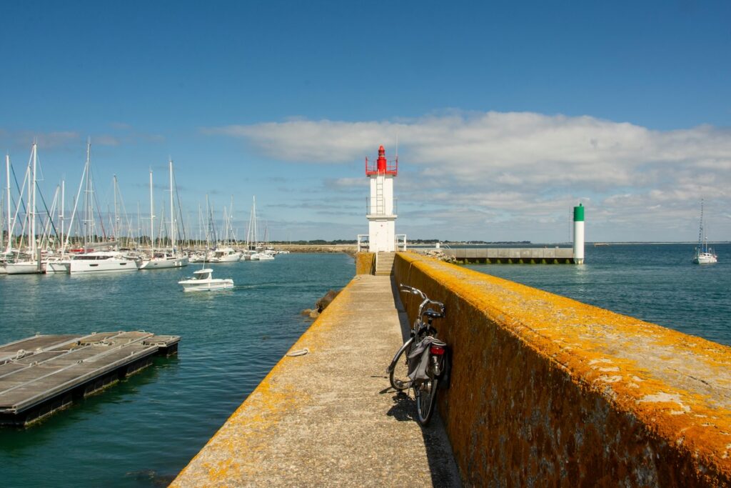 Port de Quiberon, itinéraire vélo accessible à tous