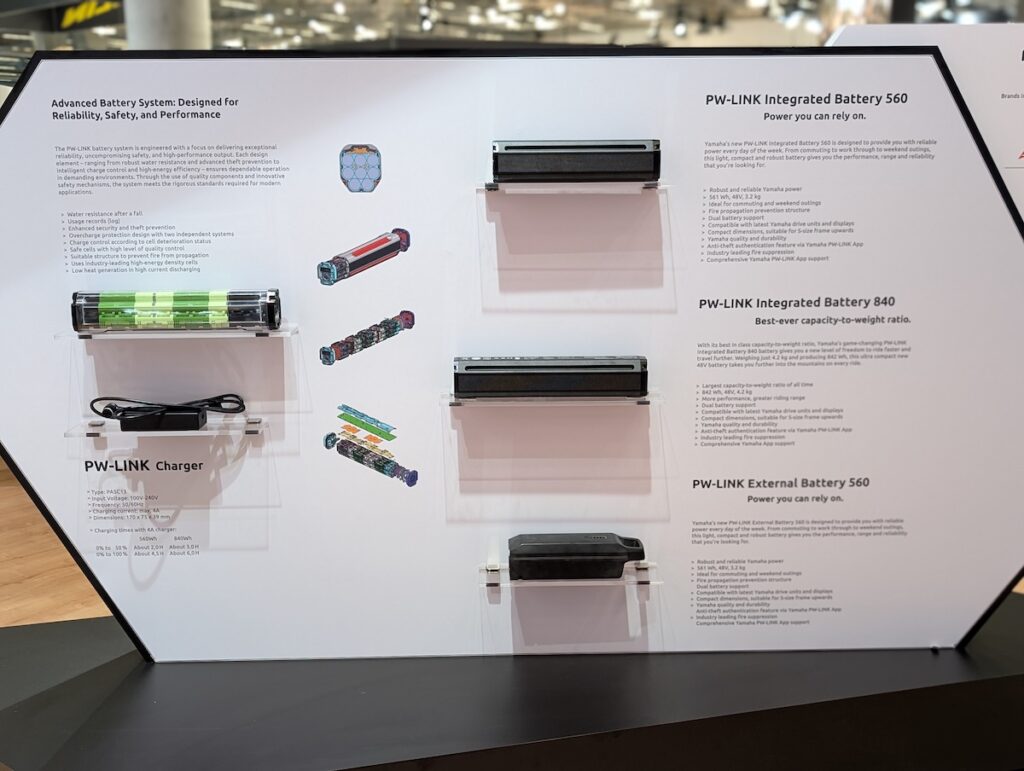 Il existe de nombreux modèles de batteries : formes, capacité, emplacement...