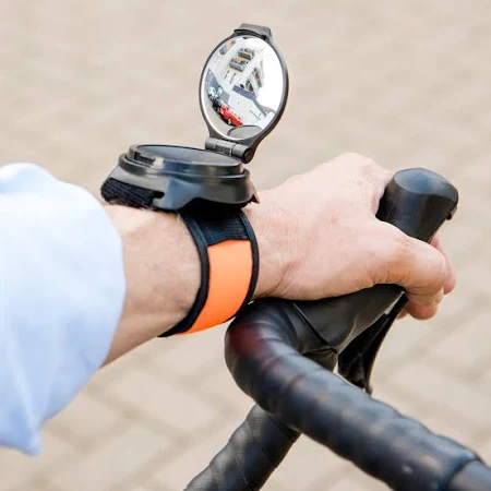 Rétroviseur vélo au poignet