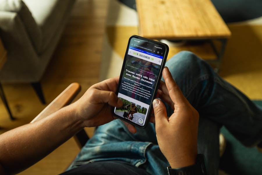 Interface intelligence artificielle Roulez Jeunesse pour recommandation vélos personnalisée