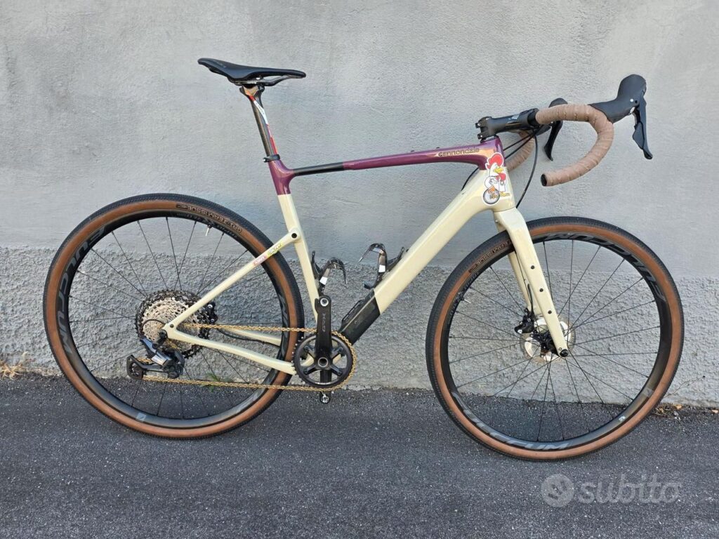 Cadre vélo gravel aluminium occasion en excellent état