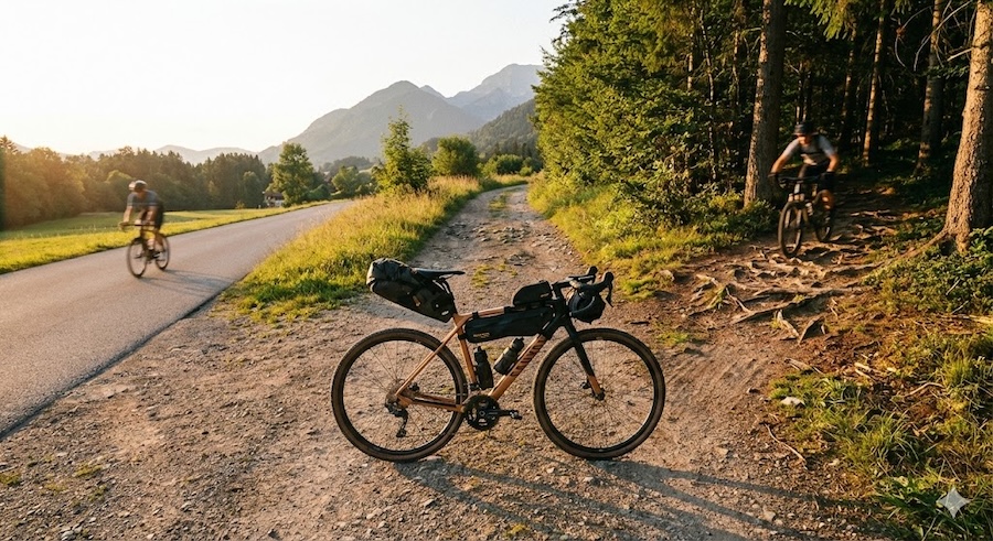 Le vélo gravel, un vélo à la croisée des chemins