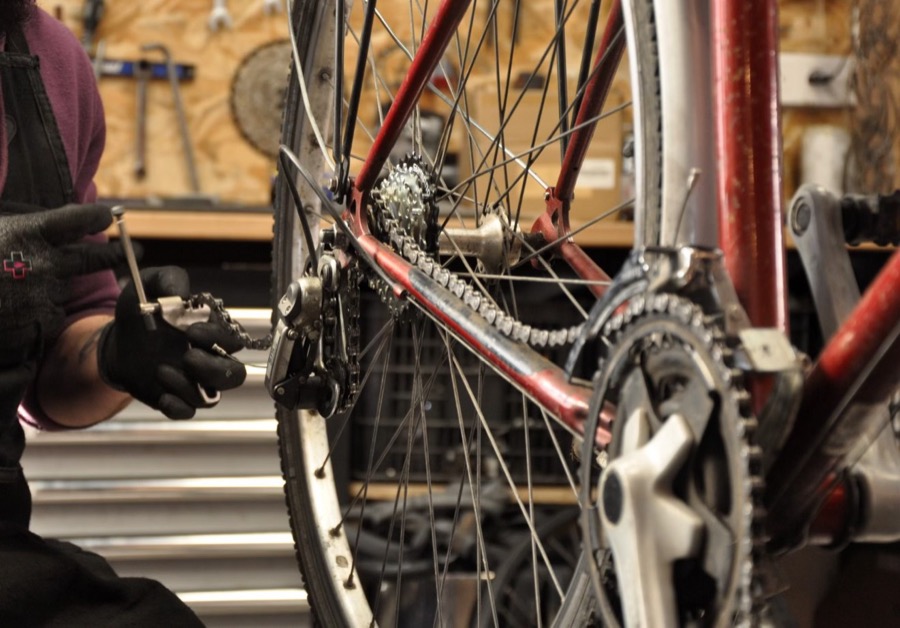 atelier Chez Biclou réparateur vélo hollandais Strasbourg centre