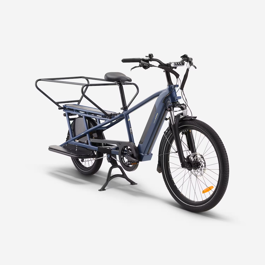 Decathlon E-Three 500 vélo cargo longtail électrique