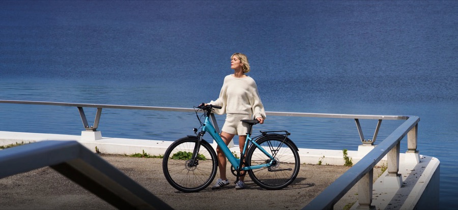 vélo électrique femme Tenways CGO800S cadre ouvert hollandais