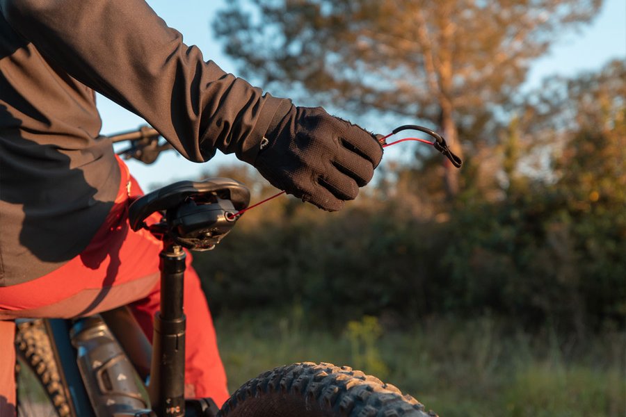 Zefal Bike Taxi corde de tractage vélo enfant en situation sur chemin