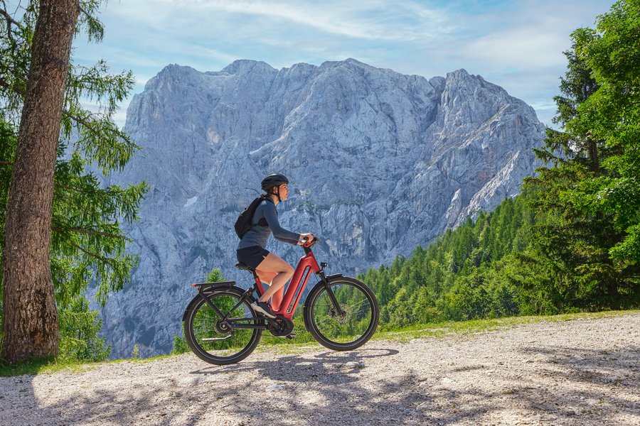 Gazelle Eclipse Speed, speed pedelec hollandais 45 km/h, courroie Gates et moyeu Enviolo