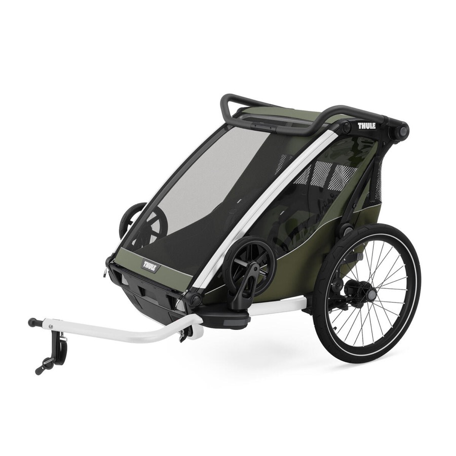 Remorque vélo enfant Thule Chariot Lite double agave, modèle multisport allround léger