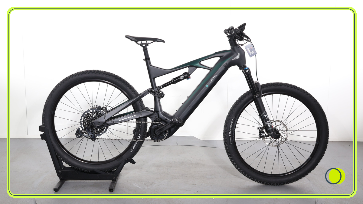 Bianchi E-Vertic FX-Type GX/NX Eagle 12 en promo, bon plan VTT électrique reconditionné