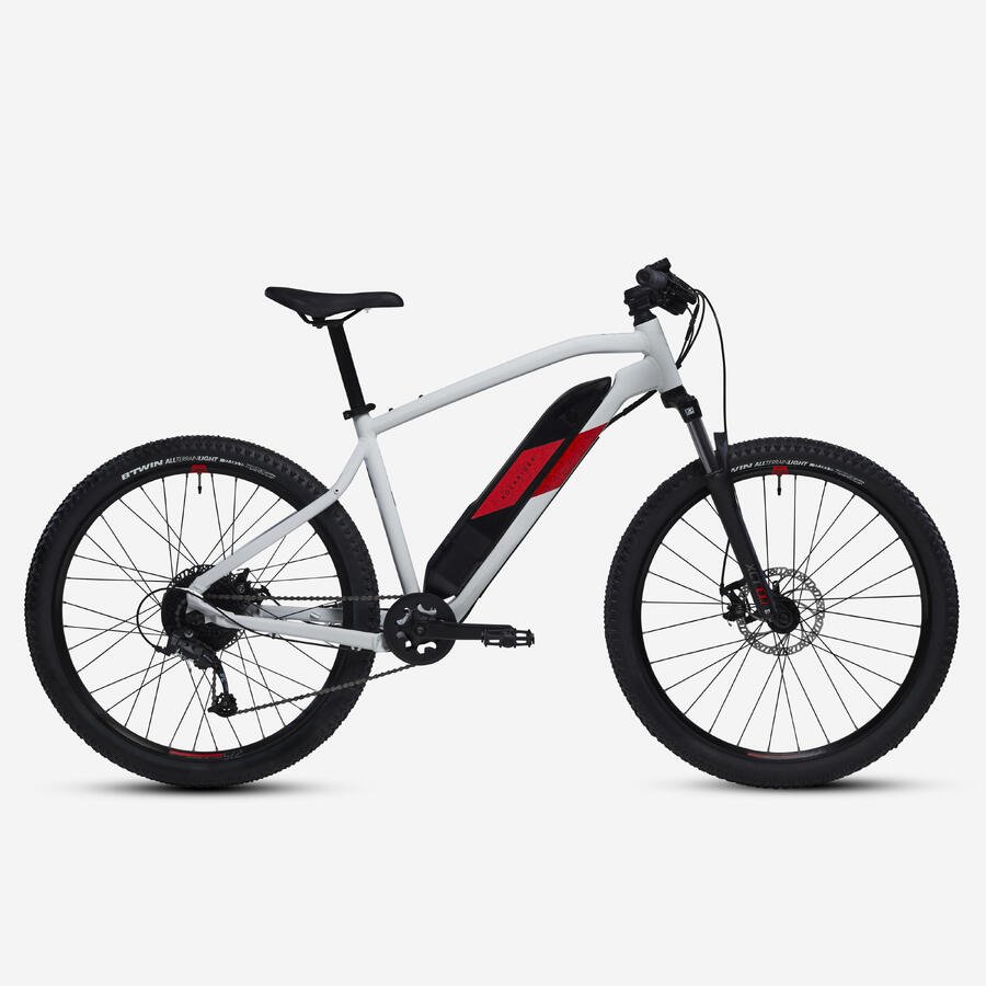 VTT électrique Rockrider E-ST 100 Decathlon, semi-rigide