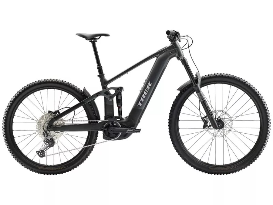 VTT électrique tout-suspendu Trek Rail+ 5, enduro