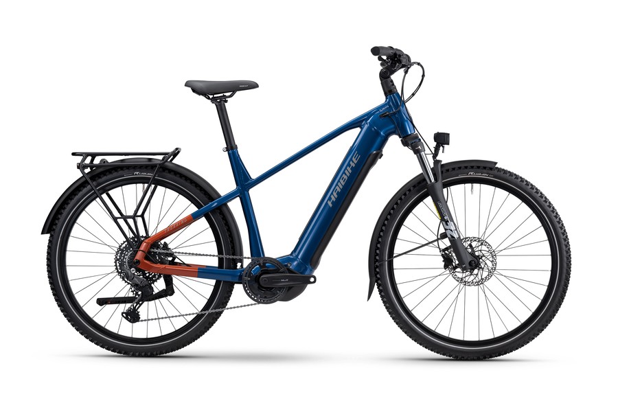 VTC électrique Haibike Trekking 4 de profil