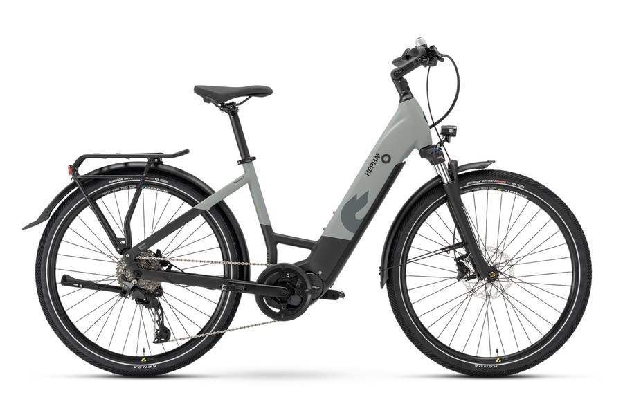VTC électrique Hepha Trekking 7 Ultra de profil