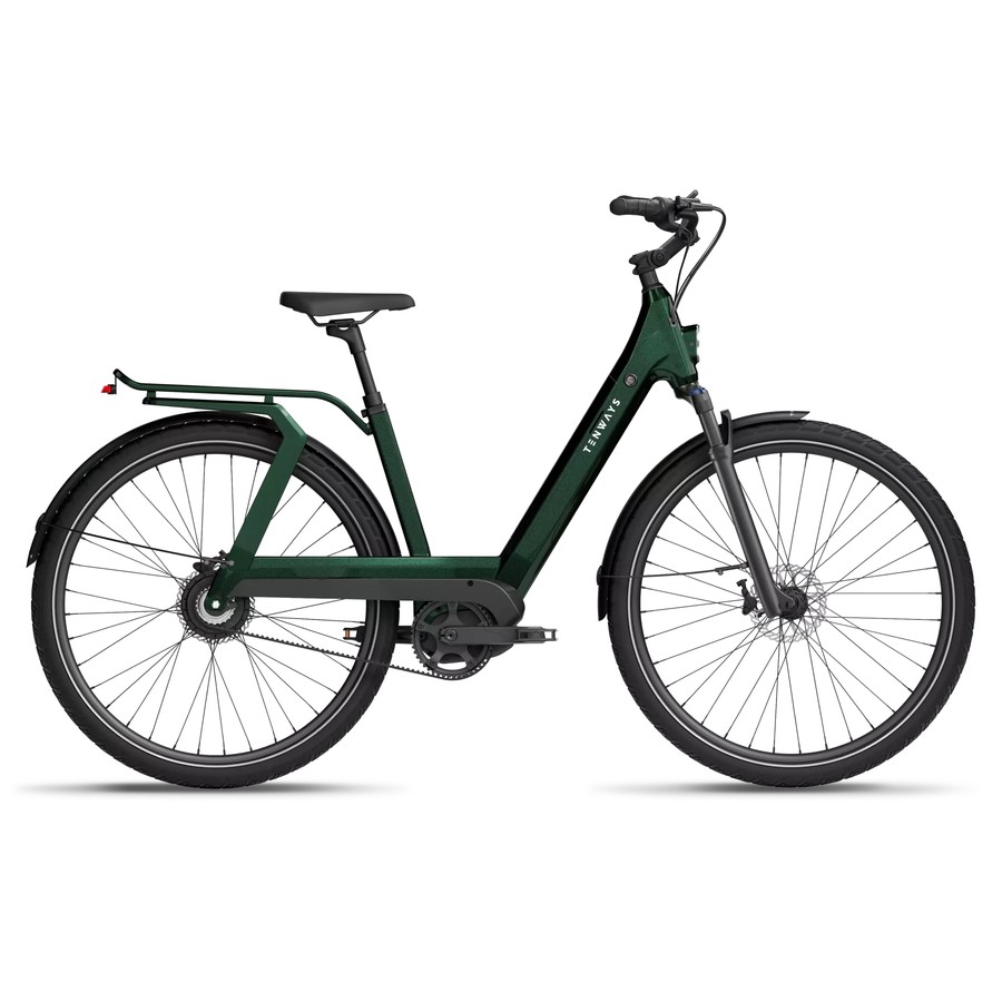 VTC électrique Tenways AGO T de profil