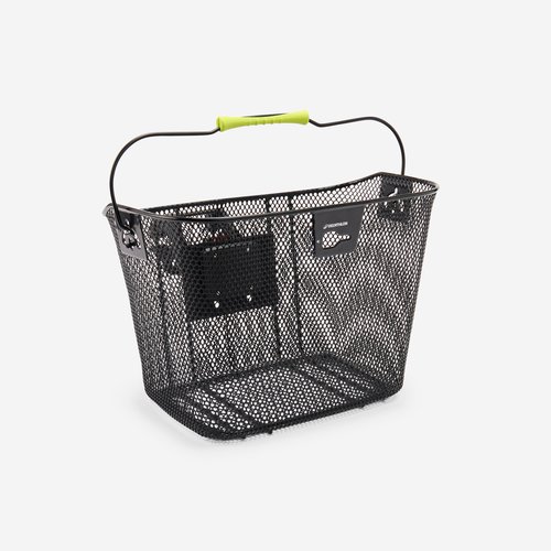 Panier vélo avant 500 12L Decathlon amovible