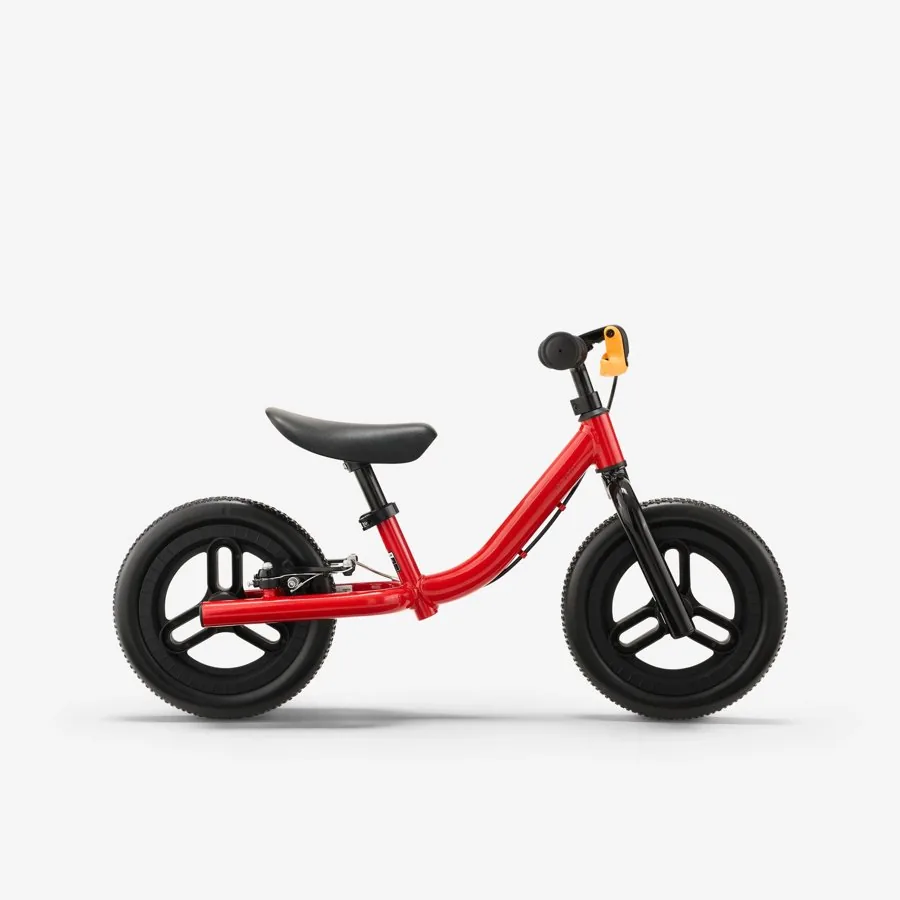 Draisienne Btwin Learn 500 rouge de Decathlon, 10 pouces, pour enfant dès 18 mois