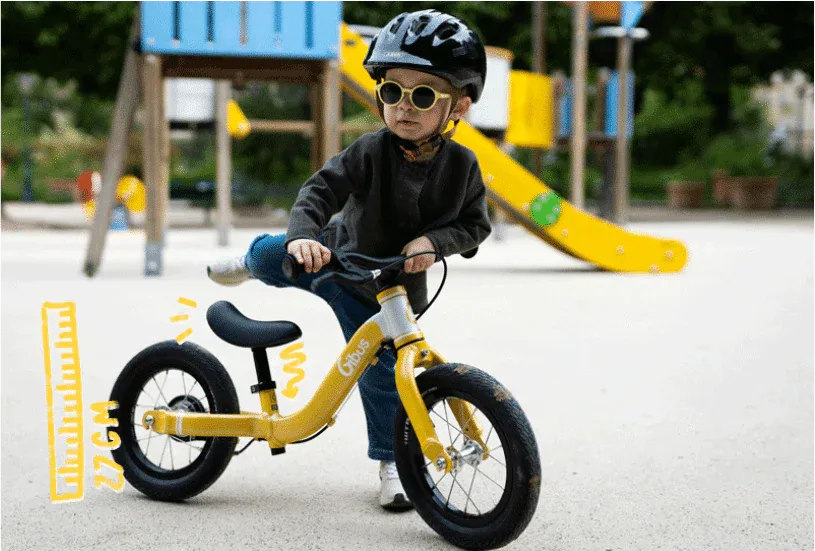 Draisienne Gibus Cycles 12 pouces pour enfant dès 18 mois